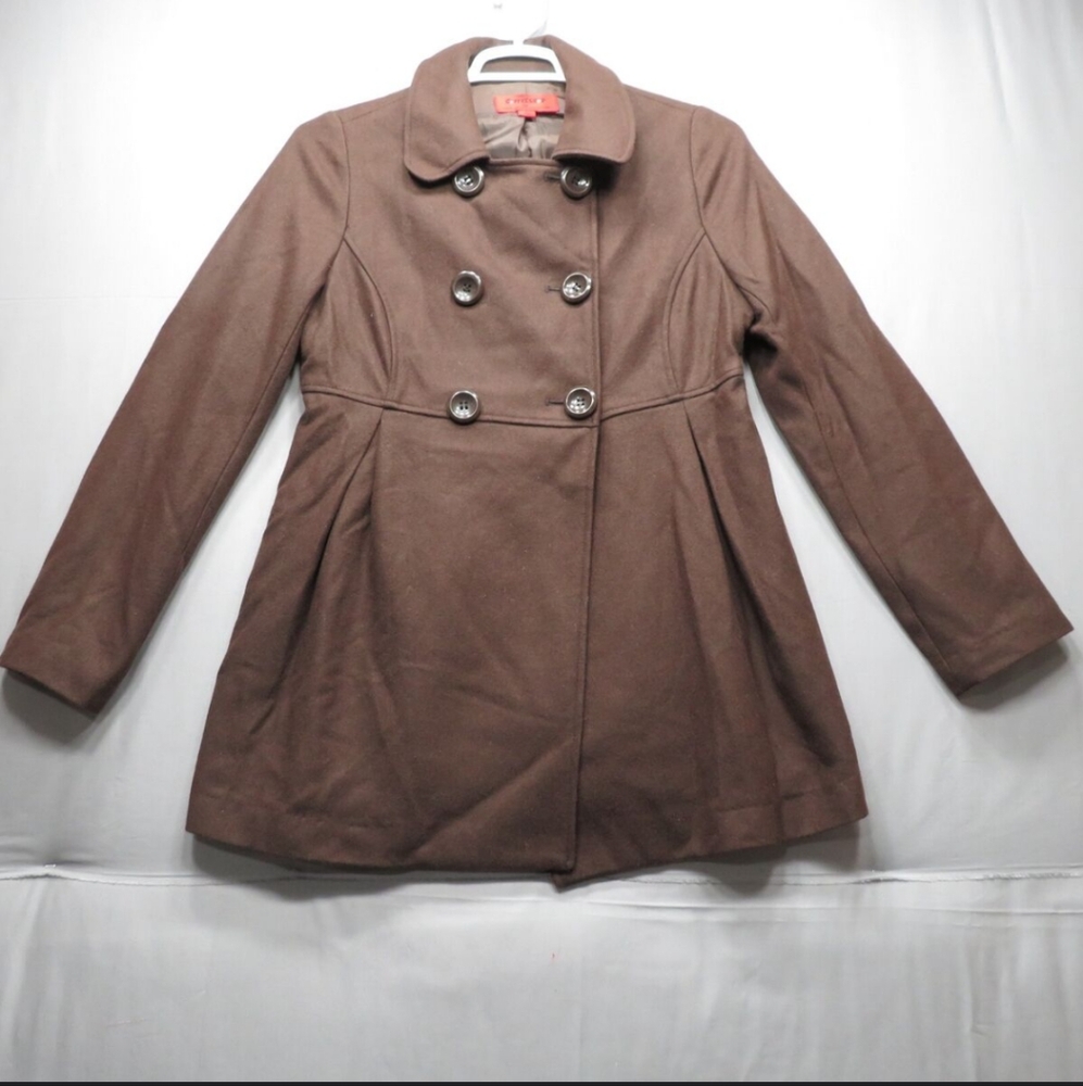 Double-breasted, Pleated Jacket